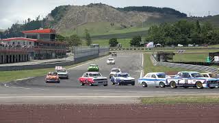 HVRA Race 1 Tasman Revival Taupo January 2024 [upl. by Cherrita925]