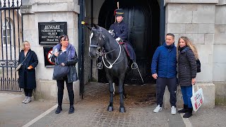 ❌The Disrespectful Act  Tourists Crossing the White Line at Horse Guards [upl. by Anirtac]