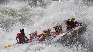 Rafting the mighty Zambezi [upl. by Sehguh]