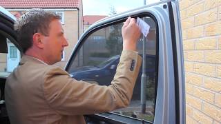 VW Transporter T6 custom fit privacy shades front windows with magnetic fitting TROKOT [upl. by Aisorbma]