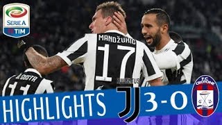 Juventus  Crotone 30  Highlights  Giornata 14  Serie A TIM 201718 [upl. by Boniface990]