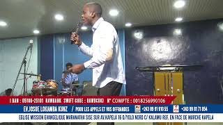 BANDEKO BOSUNGA NGAI AVEC PASTEUR BENI MAVULA 20 JUILLET 2024 [upl. by Gardas]