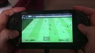 Ps vita  pes 2019 gameplay on ps vita [upl. by Rue]