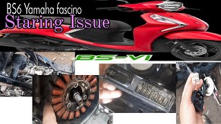 yamaha fascino starting problem [upl. by Cyd833]