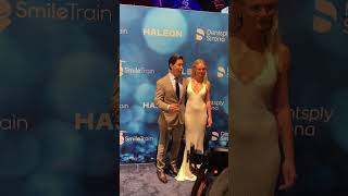 Kate Bosworth and Justin Long showed some super sweet PDA at Smile Trains 25th anniversary gala [upl. by Conchita]