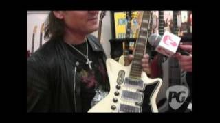 Musikmesse 10  Scorpions Matthias Jabs Collection of Touring Guitars [upl. by Caravette]