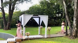 The Garden Venue Lovely bridesmaids  Wedding venue based in Johannesburg Gauteng [upl. by Haslett]