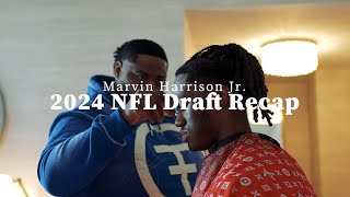 2024 Ohio State Football Marvin Harrison Jr The NFL Draft Experience 🍿 [upl. by Albin]