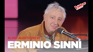 Erminio Sinni quotA mano a manoquot  Blind Auditions 1  The Voice Senior [upl. by Noe750]