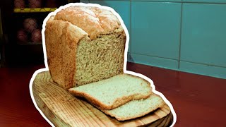 Baking Bread In A Bread Baking Machine  Panasonic SD253 [upl. by Nwahsed168]