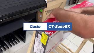 Unboxing  Casio CT S200BK [upl. by Ynnoj182]