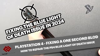 Fixing a 1 second BLOD on a PlayStation 4 Slim  Full diagnostics of the blue light of death ps4 [upl. by Iraam]