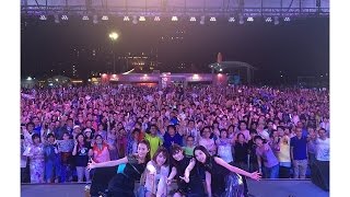 Kalafinaと藍井エイル、お台場でサプライズのコラボライブを披露 [upl. by Robenia]