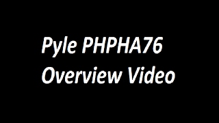 Pyle PHPHA76 Overview Video [upl. by Mulry]