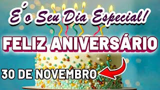 🎁18 DE NOVEMBRO💐 MENSAGEM DE ANIVERSÁRIO LINDA QUE EMOCIONA PARABÉNS FELIZ ANIVERSÁRIO VIVA [upl. by Kask]