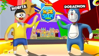 DORAEMON And NOBITA Mega Challenge Hide And Seek In HFF [upl. by Jasmine]