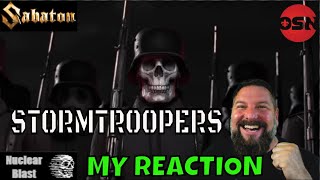 SABATON  Stormtroopers Animated Music Video OLDSKULENERD REACTION [upl. by Ellinehc]