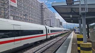 Einfahrt des InterCityExpress 114 quotWörtherseequot am 28052024 in Augsburg Hbf [upl. by Novah7]