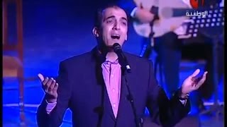 رائعة رباعيات الخيام العندليب رشيد غلام مهرجان مسرح الحمامات بتونس 2015 [upl. by Yanej]