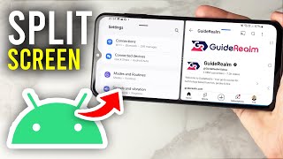 How To Split Screen On An Android Phone  Full Guide [upl. by Anined707]