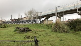 Metropolitana Napoli Linea 1  Nuovi Treni quotCAF INNEOquot [upl. by Lorita]