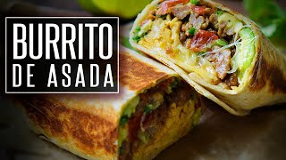 Burritos de carne Asada  Gfood [upl. by Ob]