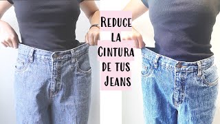 Cómo Reducir la Cintura de Jeans [upl. by Brucie]