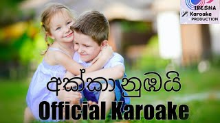 Akka Nubai  Official Karoake  අක්කා නුඹයි  Sri Lankan wedding surprise song for Akka [upl. by Neemsaj]