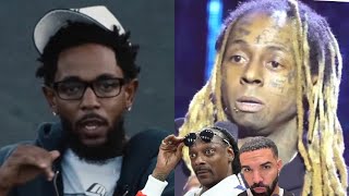 Kendrick Lamar CALLS OUT Lil Wayne amp Snoop Dogg For SUPER BOWL Comment amp Drake Post “I WAS [upl. by Arielle]