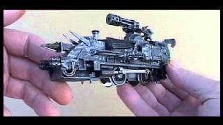 RMRS SciFi Model Train Layout Part 1a  trains [upl. by Aryn]