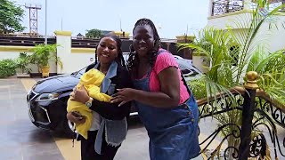 PART 1  SEE HOW UCHE NANCY WELCOMED GRANDDAUGHTER amp FAMILY AS SHE PEPARERED FOR HER HOUSEWARMING [upl. by Htebharas533]