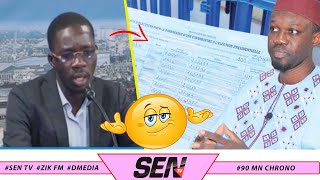 Retrait des fiches de parrainage de Sonko Ahmadou Mbaye  Le Prétexte Brandit Est fallacieux [upl. by Vanny]