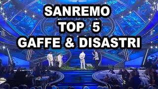 Epic Fail Le Peggiori Performance di Sanremo [upl. by Ahseal]