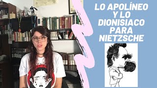 Lo apolíneo y lo dionisiaco para Nietzsche ¡explicación sencilla [upl. by Tod]