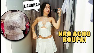 TENTANDO ACHAR UMA ROUPA PARA MEU ANO NOVO [upl. by Elimaj]