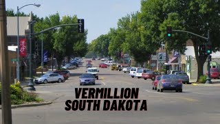 Drive tour in Vermillion  South Dakota 2022 [upl. by Helbonia]