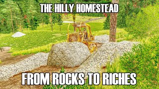 From Rocks To Riches The Hilly Homestead  FVBC FS22  100s Of Realism Mods and Hardcore Economy [upl. by Ahsietal764]