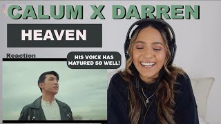 Calum Scott feat Darren Espanto  Heaven Official Music Video  REACTION [upl. by Carmelo]