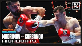 HIGHLIGHTS  Israil Madrimov vs Magomed Kurbanov Knockout Chaos [upl. by Namyac]