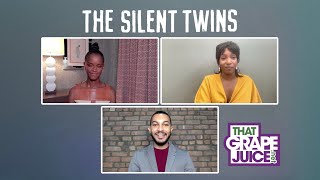 The Silent Twins Letitia Wright amp Tamara Lawrance on Shocking True Story [upl. by Soloma]