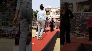 Cat walk Training 🔥 Ramp walk Practice catwalk fashionshow rampshow [upl. by Skerl]