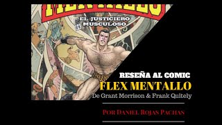 Reseña a Flex Mentallo DC Grant Morrison y Frank Quitely Libros y otras interferencias  22 [upl. by Inahpets]