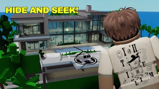 Brookhaven RP  ROBLOX  HIDE AND SEEK SA MANSION ISLAND [upl. by Aserehs]