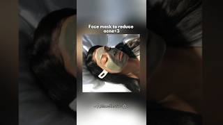 Face mask to reduce acne aesthetic 1million skincare koreanbeauty glowup ytshorts [upl. by Aikahs]