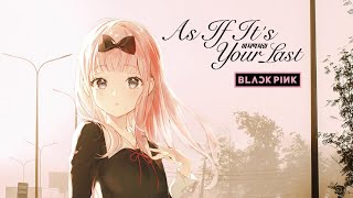 Chika Fujiwara  As If Its Your Last AICover Blackpink KPOP LoveisWar Anime Music [upl. by Eissoj]