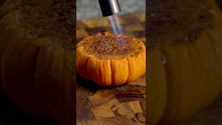 Crème Brûlée INSIDE Mini Pumpkins [upl. by Morganstein904]