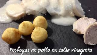 pechugas de pollo en salsa vinagreta [upl. by Even]