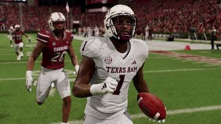 Texas AampM vs South Carolina  NCAA Football 11224 Full Game Highlights College Football 25 Sim [upl. by Lear447]