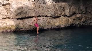 Cliff Dive  Sorrento Italy 2018 [upl. by Llemej]