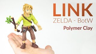 Link The Legend of Zelda BotW – Polymer Clay Tutorial [upl. by Aiak113]